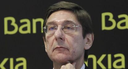 El presidente de Bankia, José Ignacio Goirigolzarri.