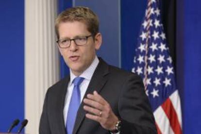 El portavoz de la Casa Blanca, Jay Carney. EFE/Archivo