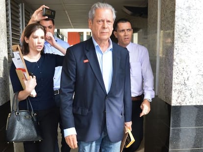 Jos&eacute; Dirceu, em dezembro de 2014.