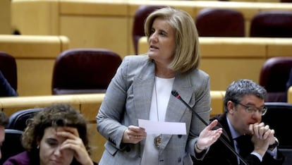 La ministra d'Ocupació i Seguretat Social, Fátima Báñez