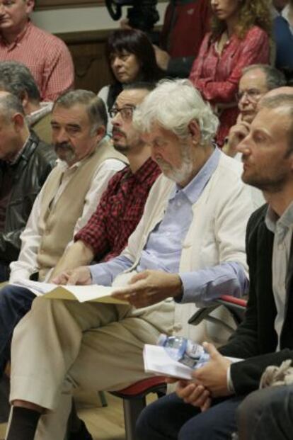 El candidato de AGE, Xosé Manuel Beira