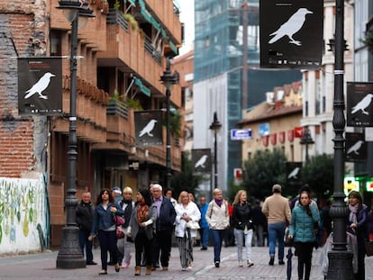 Carteles del  Festival de novela policiaca, Getafe Negro por las calles de Getafe. 