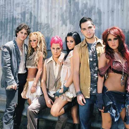 El grupo de pop mexicano RBD.