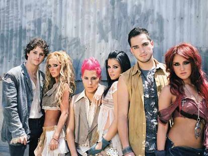 El grupo de pop mexicano RBD.