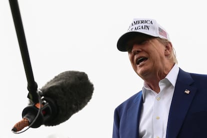 Donald Trump, este miércoles en la Casa Blanca.