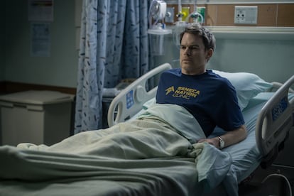 Michael C. Hall, en el primer episodio de 'Dexter: Resurrection'.