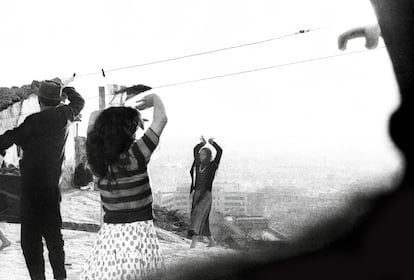 Carmen Amaya en el rodatge de 'Los Tarantos' (1963), de Colita, que es pot veure al CCCB.
