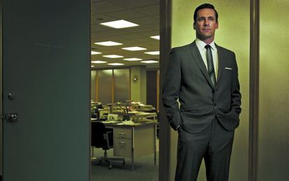 El actor John Hamm da vida a Don Draper en la serie 'Mad Men'.