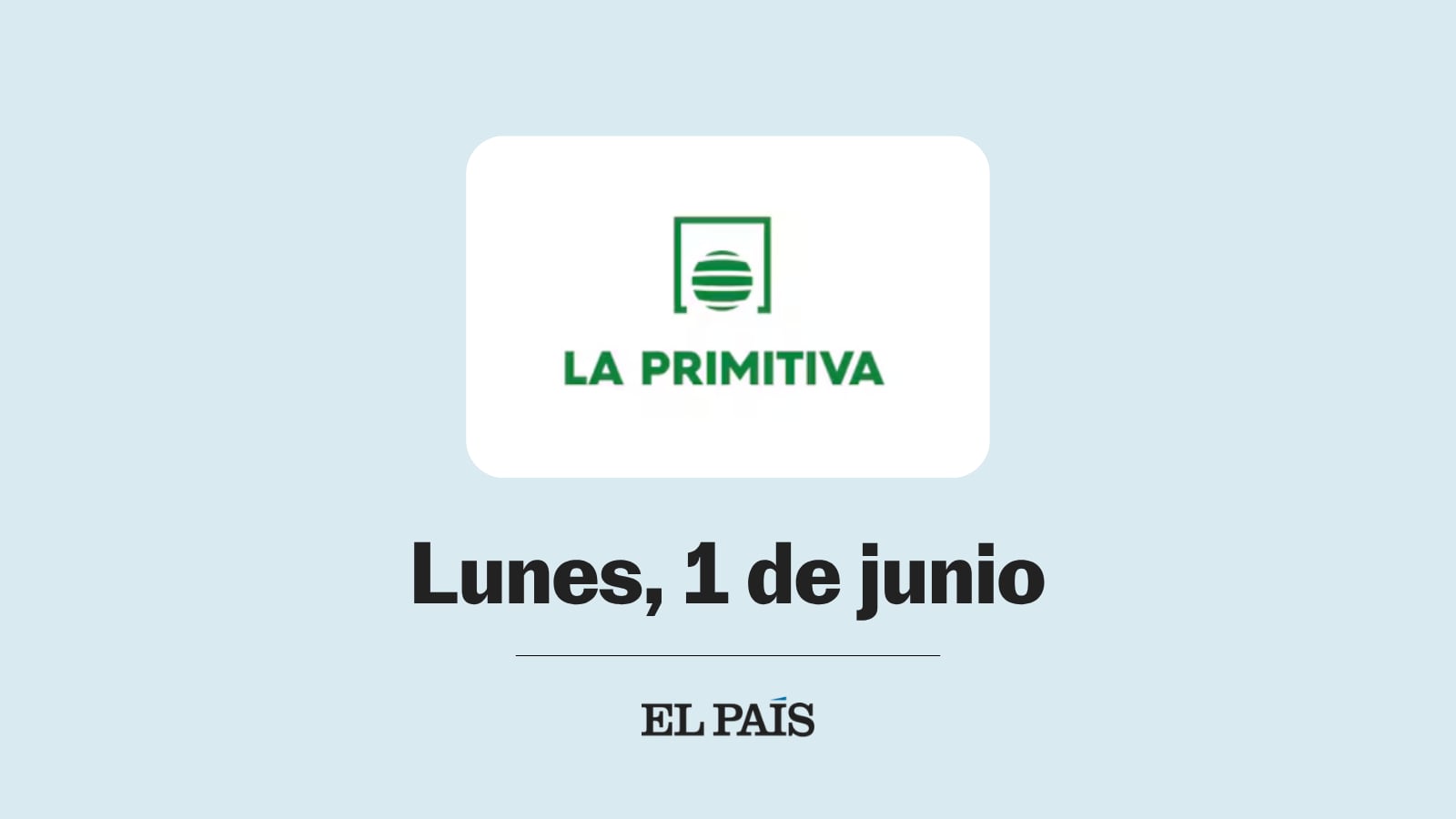 La Primitiva: comprobar sorteo del lunes 1 de junio