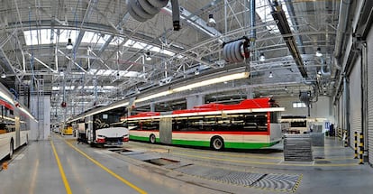Instalaciones en Bolechow (Polonia) de la nueva filial de CAF.