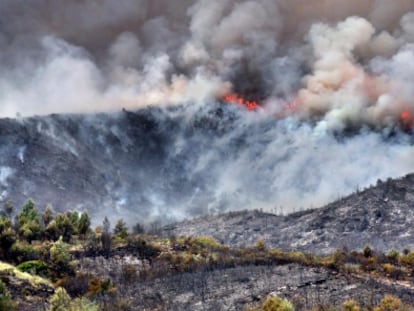 El incendio de Rasquera.