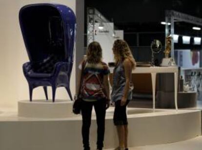 Compradores de más de 70 países asisten a la Feria Habitat, escaparate de la decoración y el interiorismo. EFE/Archivo