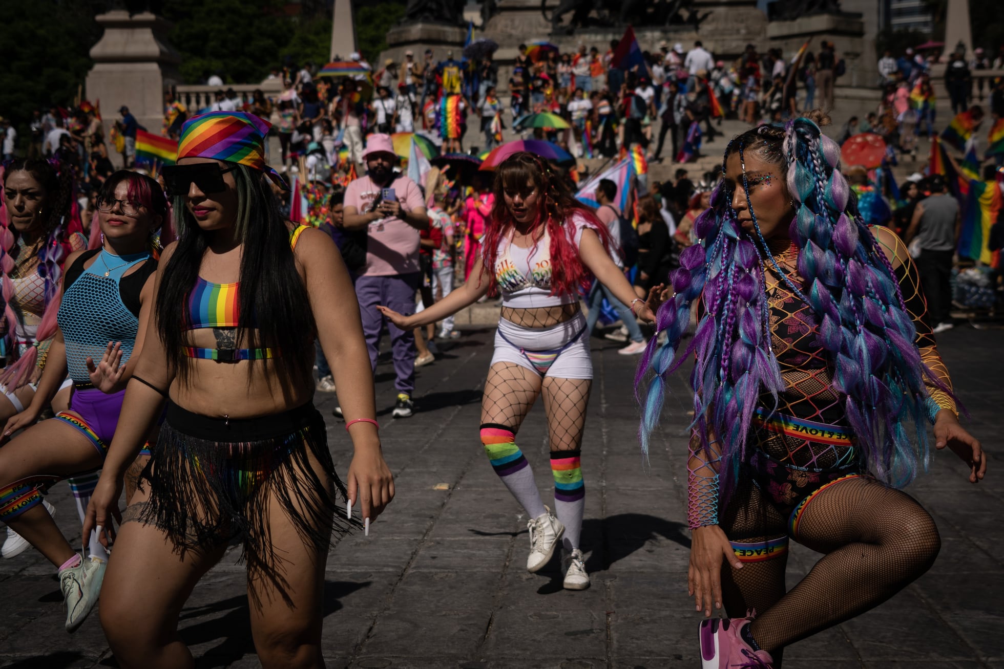 Las imágenes de la marcha por el orgullo LGBT+ en Ciudad de México ...