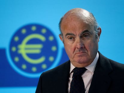 El vicepresidente del Banco Central Europeo (BCE), Luis de Guindos.