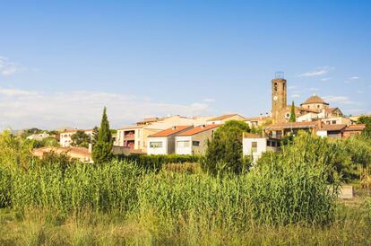 El pueblo de Garriguella, en Girona.