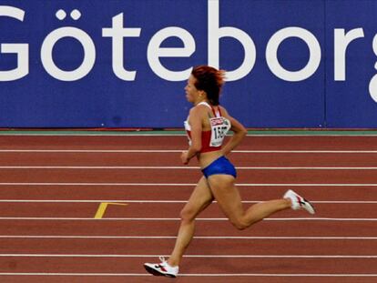 La ganadora de los 10.000 metros, Inga Abitova