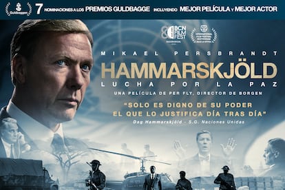 Cartel promocional de la película ‘Hammarskjöld: Lucha por la paz’.