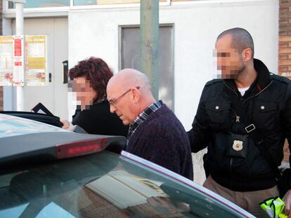 Ramón Laso, justo antes de ser detenido.