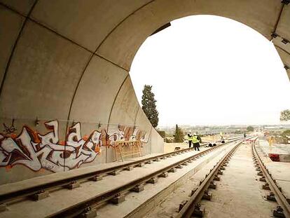 Túnel del metro de Sevilla