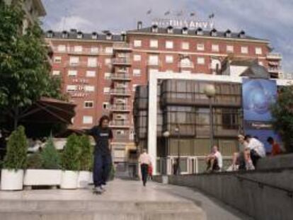 Vista general del hotel Sanvy, de la cadena NH en Madrid. EFE/Archivo