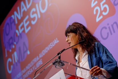 La ministra de Igualdad, Ana Redondo, participa en el acto de presentación del informe de CIMA.