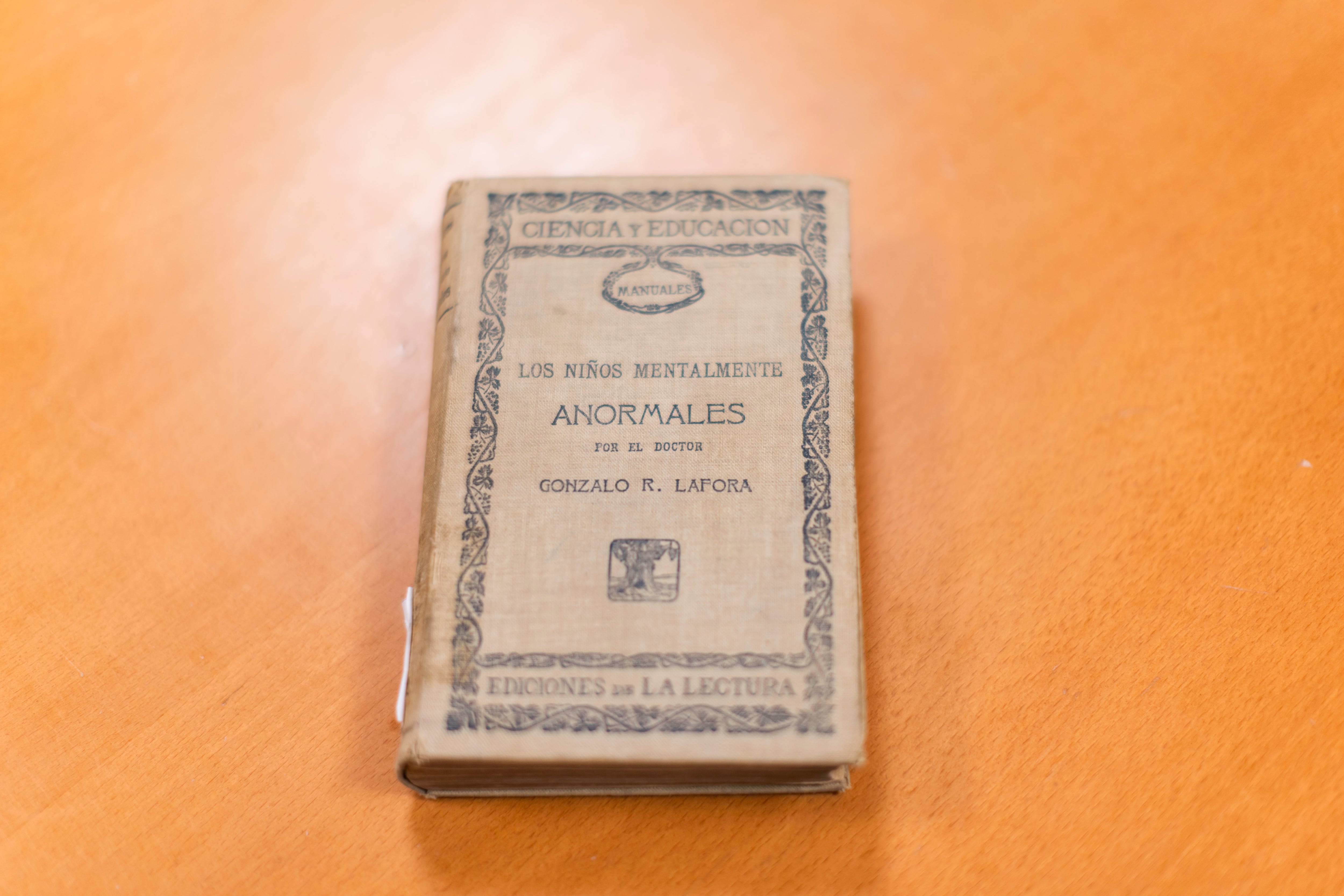 El libro 'Los niños mentalmente anormales', publicado por el neurólogo Gonzalo R. Lafora en 1917.