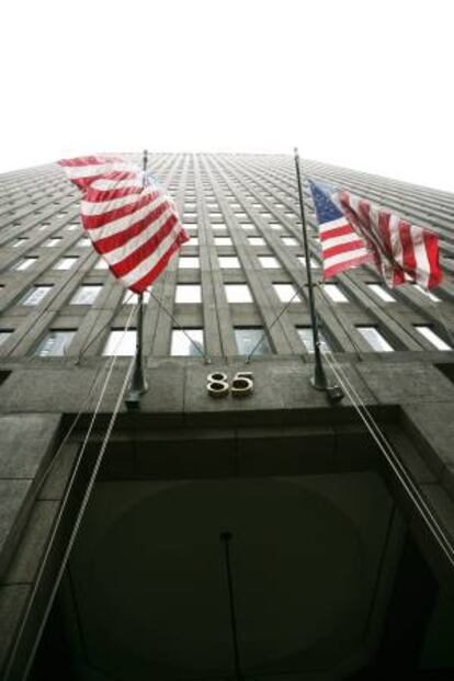 Vista del edificio de Goldman Sachs, en una de las principales calles de Nueva York (EE.UU.). EFE/Archivo