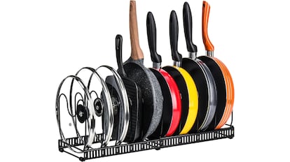 Este es el mejor organizador de sartenes que se pueden comprar en Amazon