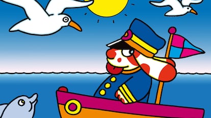 Fotograma en la web de RaiPlay de la serie que adapta los cómics de 'Pimpa', creada por Altan.
