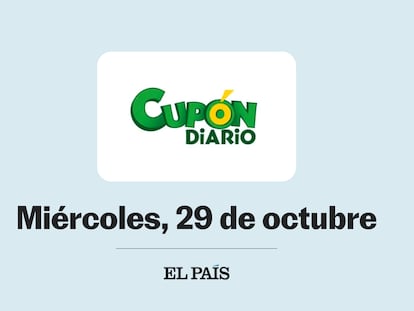 Cupón diario de la ONCE comprobar sorteo del miércoles 29 de octubre de 2025