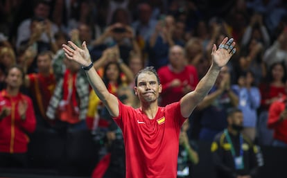 Rafa Nadal Copa Davis Málaga 2024