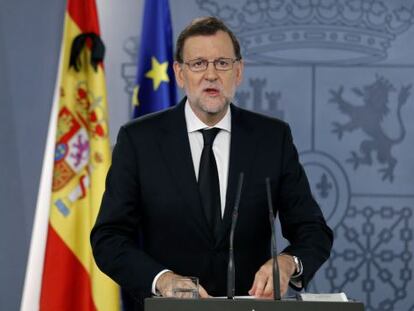 El presidente en funciones Mariano Rajoy.