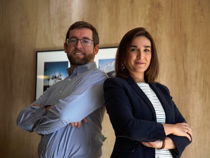 Cyril Pierre y Johanna Gallo, fundadores de Aplanet.