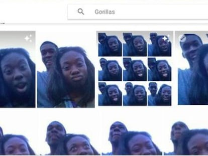 Un algoritmo de Google Foto etiquet&oacute; a negros como gorilas en 2015.