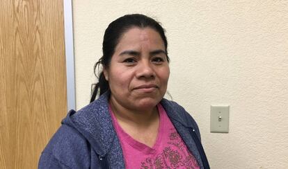 Maura Fabián, trabajadora del campo, la semana pasada en Fresno.