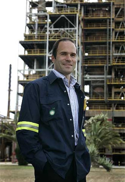 Jorge Lanza, director de la refinería BP-OIL de Castellón.