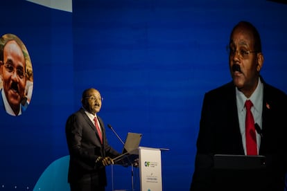 Gaston Browne, primer ministro de Antigua y Barbuda.