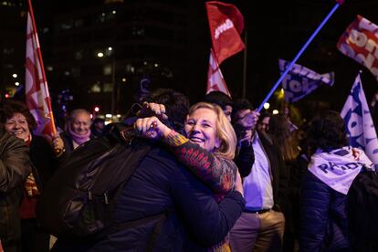 Helia Molina, diputada, una de las asistentes al evento.