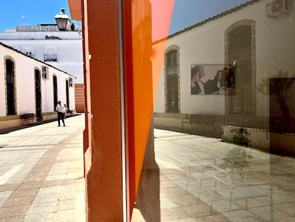 La sede de Ciudadanos, en Jerez de la Frontera (Cádiz), este martes.