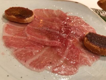 CARPACCIO DE VENTRESCA
