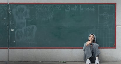 Laura Simón en Saray en 'Mar afuera'.