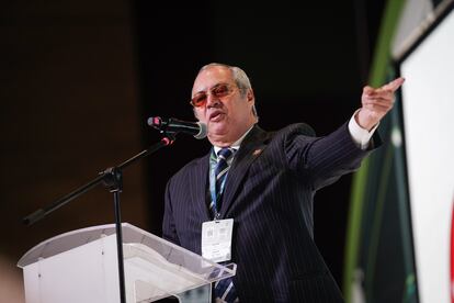 Iván Name, presidente del Congreso de la República de Colombia; durante la instalación de la Cumbre Internacional de Sostenibilidad e Innovación Ambiental.