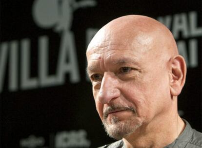 El actor Ben Kingsley, en Sevilla.