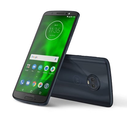 El diseño de la gama Moto G6 recuerda bastante al de los anteriores modelos