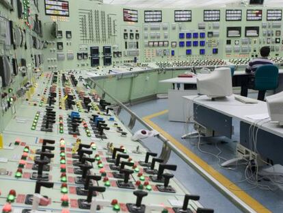 Interior de la central nuclear de Garoña