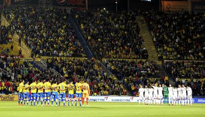 Gradas repletas en el Las Palmas-Real Madrid.