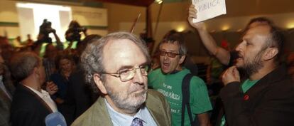 Jon Juaristi, en el acto de apertura del pasado curso académico.