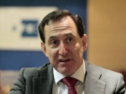 El presidente de seguros Mapfre, Antonio Huertas, durante una entrevista con Efe. EFE/Archivo