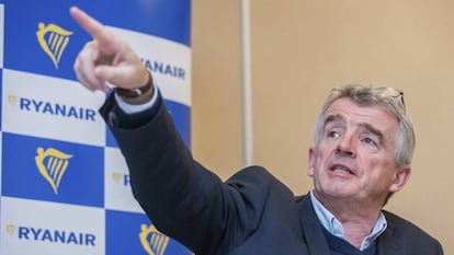 El primer ejecutivo de Ryanair, Michael O&#039;Leary.