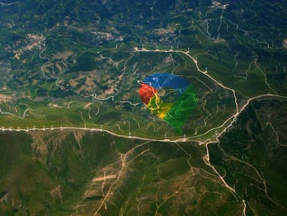 Vista del satélite para Google Maps.